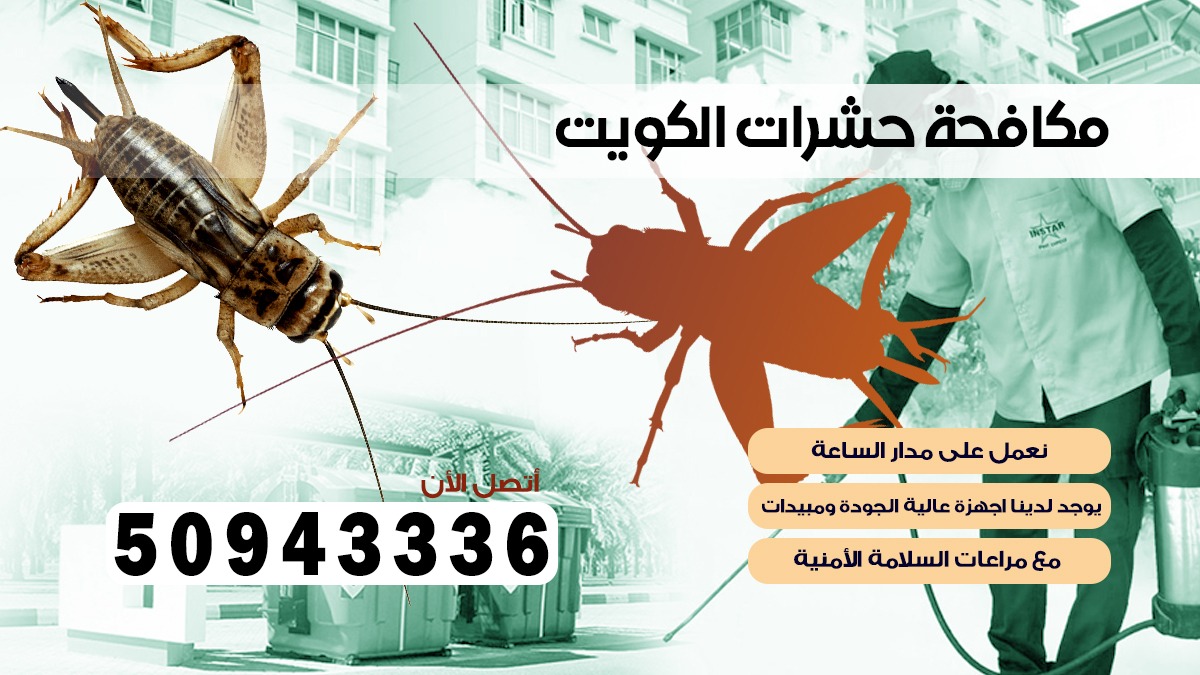 مكافحة الصراصير ابو فطيرة