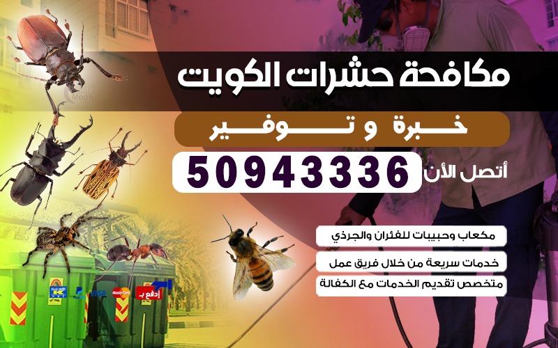 مكافحة الحشرات شاليهات الخيران