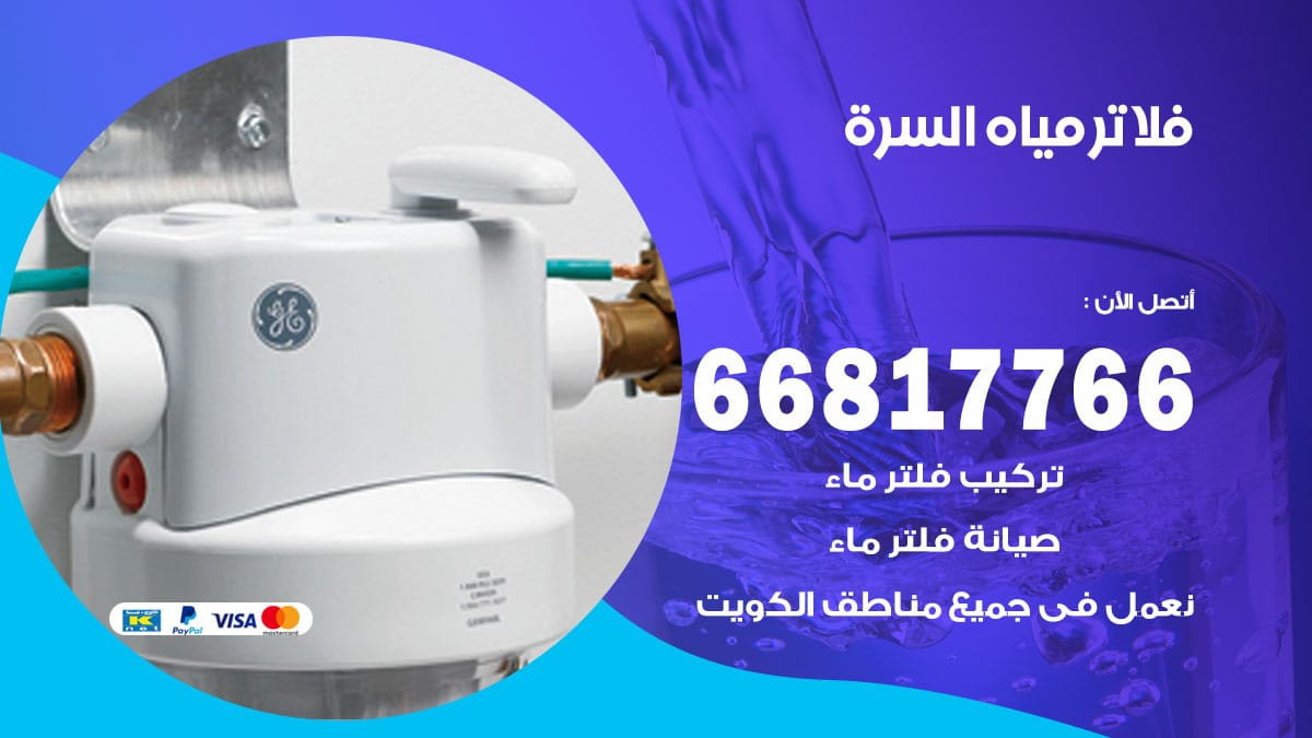 فني فلاتر مياه السرة